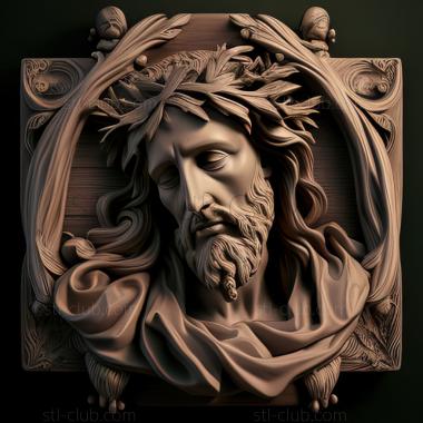 3D model st jesus (STL)